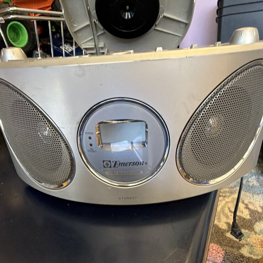 Emerson Compact Shelf Stereo AM/FM CD Player Bass Boost cd player not working